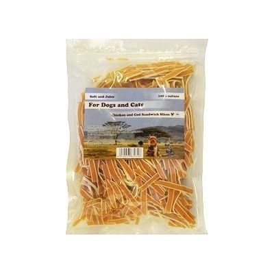 Delikatesa Mini sendvič s treskou a kuracím mäsom 230 g