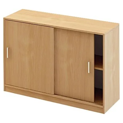 Мебел Ленд Офис шкаф с плъзгащи врати ml101