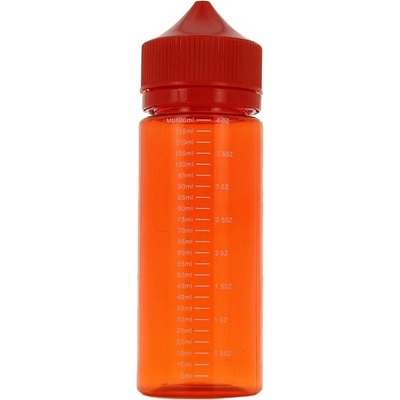 Chubby Gorilla Unicorn fľaška s kvapátkom 120ml červená
