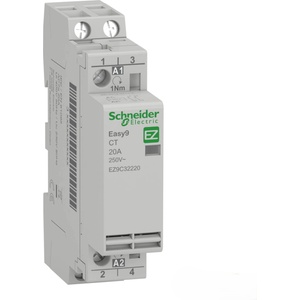 Schneider electric КОНТАКТОР CT 20A EZ9C32220 2P 2NO 230V AC 50Hz (AN02400150)