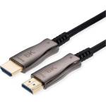 Valueline Кабел VALUE HDMI 2.1 HDMI - HDMI Optical, AOC, 8K60Hz, M/M, 50 m, черен 14.99. 3487-1 (14.99.3487-1)