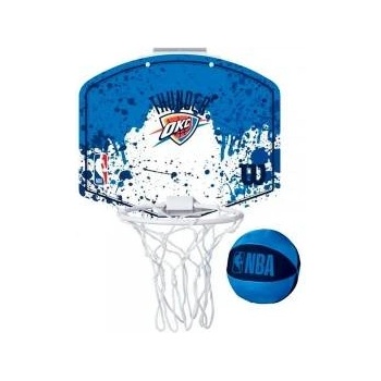 Wilson Баскетболен Кош Wilson Team Mini Hoop NBA Thunder Син