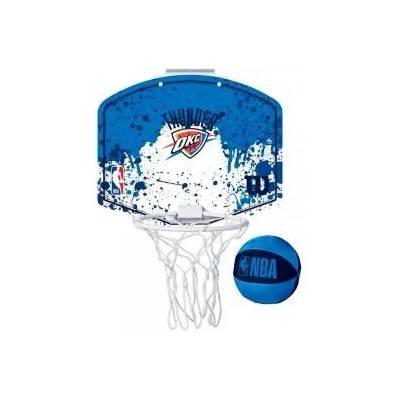 Wilson Баскетболен Кош Wilson Team Mini Hoop NBA Thunder Син