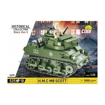 Vincobiosis COBI 2272 Historical Collection WWII H. M. C. M8 SCOTT 525 blocks