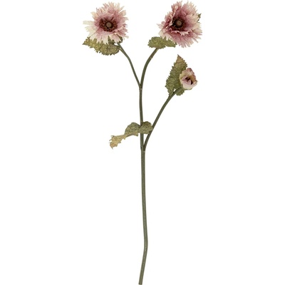 Bloomingville Umělá květina Chrysantemum Rose 96 cm, růžová barva, plast