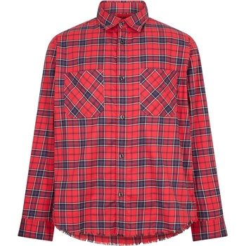 HUGO BOSS Риза с дълъг ръкав Hugo Men's Egit Long Sleeve Oxford Shirt - Open Pink