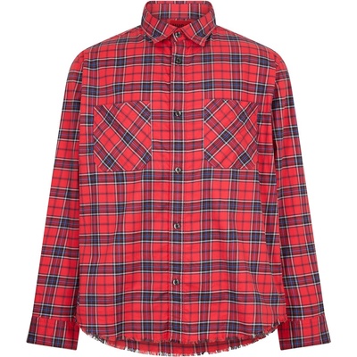 HUGO BOSS Риза с дълъг ръкав Hugo Men's Egit Long Sleeve Oxford Shirt - Open Pink