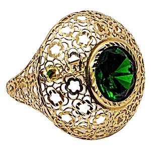 VipGold Златен дамски пръстен 3.39 гр (pr037)