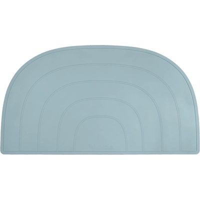 Kindsgut Modré silikonové prostírání Rainbow 47x26cm