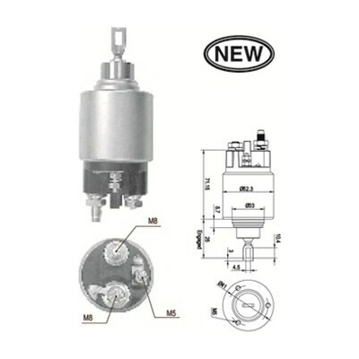 Elektromagnetický spínač pre żtartér MAGNETI MARELLI 940113050554
