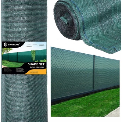 Stínící tkanina 150cm x 10m, 65% zastínění, zelená SPRINGOS SN0048