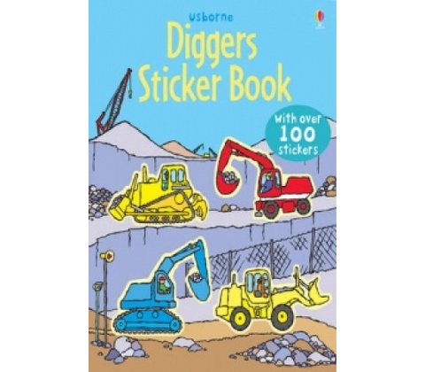 Diggers Sticker Book Taplin Sam