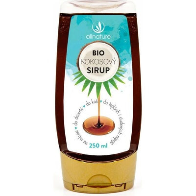 Allnature Kokosovy Sirup Bio 250 ml