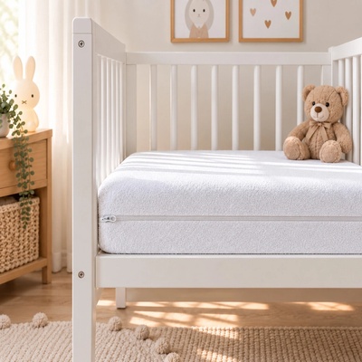 Takoy Oboustranně nepromokavý potah na matraci 120x60x10 bílý-HT-00917 | 120x60x10
