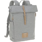 Lassig Раница за бебешка количка Lassig - Rolltop, сив меланж (4066239104113) - ozone