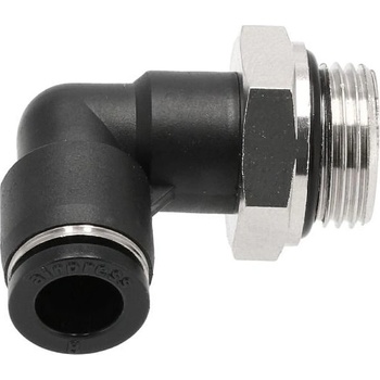 Airpress Коляно 90° 8 mm x 3/8" външна резба 9L0853 (9L0853)