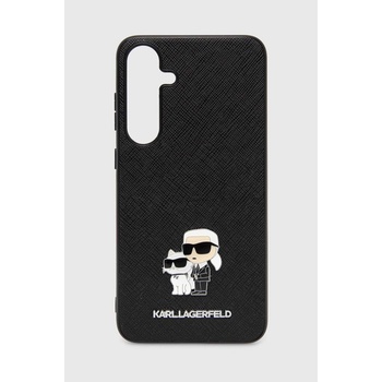 KARL LAGERFELD Кейс за телефон Karl Lagerfeld Galaxy S24+ S24 + S926 в черно KLHCS24MPSAKCMPK (KLHCS24MPSAKCMPK)