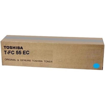 Toshiba original toner TFC55EC, 6AG00002318, cyan, 26500str (6AG00002318)