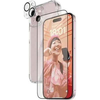 Panzer Комплект кейс, скрийн протектор и протектор за камера PanzerGlass Bundle 3in1 за iPhone 15 Plus (5711724211744)