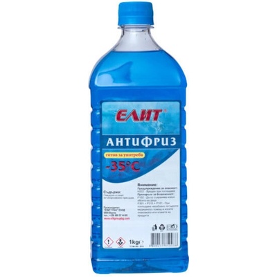 ELIT Антифриз elit Концентрат -35°c 1кг Син (elit 1l -35°c)