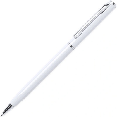 Claps Химикалка Claps Abed, син цвят на писане, бяла