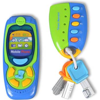 Moni Комплект музикален телефон с ключодържател k999-123b (3800146220877)