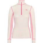 Kari Traa Дамско мериносово термобельо Kari Traa Women's Rose Half-Zip Merino base layer - Cotton Candy - размер XXL (115-1317-2616)