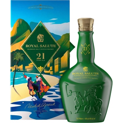 Royal Salute The Rio De Janeiro Polo Edition 21y 40% 0,7 l (kazeta)