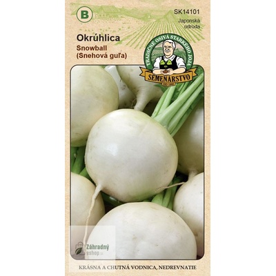 Tradičné osivá - Okrúhlica (Vodnica) - Snowball (snehová guľa)