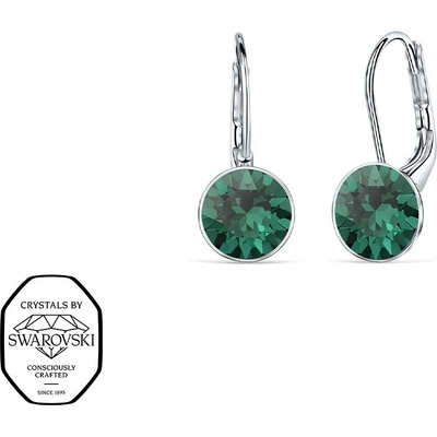 CRYSTalp Visiace náušnice so Swarovski kryštálmi Diana 4119.EME.E