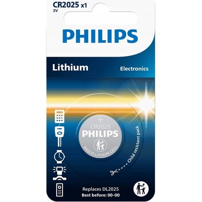 Philips CR2025 1ks CR2025/01B