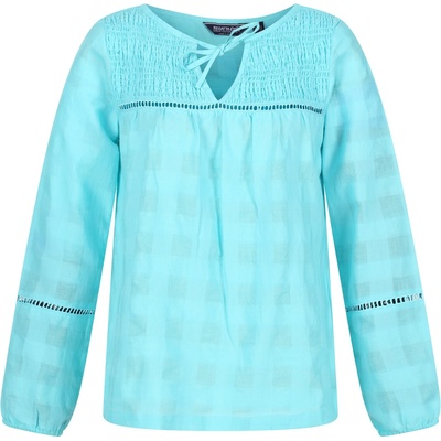 Regatta Риза с дълъг ръкав Regatta Women's Calluna Long Sleeve Shirt - Seascape