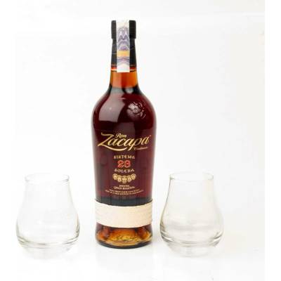 Ron Zacapa 23y 40% 0,7 l (dárkové balení 2 sklenice)