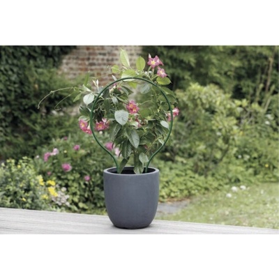 Podpera na kvety PLAST ARC 63cm zelená