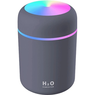 MINI difuzér zvlhčovač vzduchu H2O Čierny 300 ml