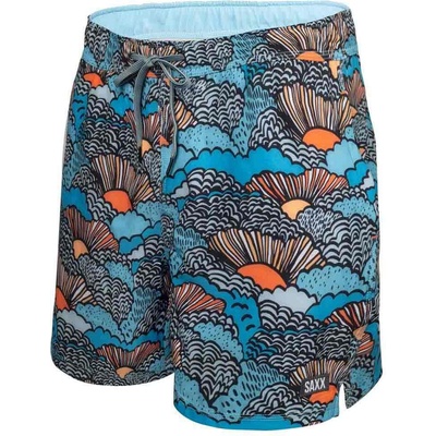Saxx underwear Бански гащета SAXX Underwear Oh Buoy 2 In 1 5´´ Swimming Shorts - Blue