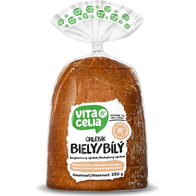 Vitacelia Chlebík bezlepkový biely 250 g