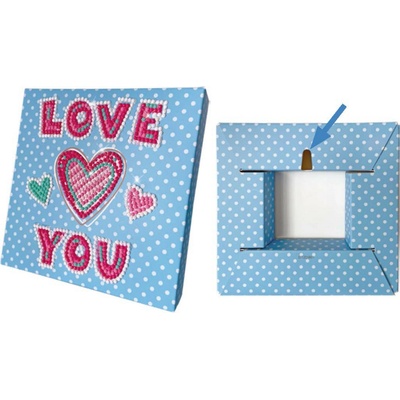 DIAMOND DOTZ DOTZIES Diamantové malování Zvířecí smečka DBX028 28 x 28 cm