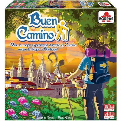 Buen Camino Card Game Extended Educa 126 kariet ES/FR/EN/POR