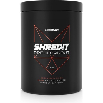 GymBeam SHRED!T pre-workout 372 g