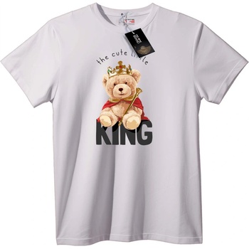 NOONEBRAND Тениска Кралски Мечок - L, Black