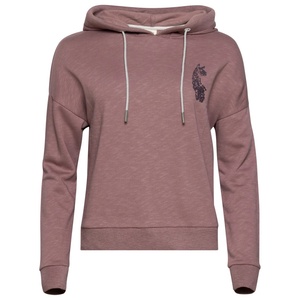 Chillaz Суитшърт с качулка CHILLAZ Stelvio Alpaca Floral Wine 38