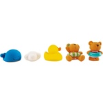 Hape Комплект играчки за баня, Hape, Мече Теди и приятели, 5 броя (H0201)