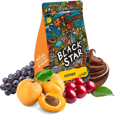 BLACK STAR Kolumbie Amigos espreso 250 g
