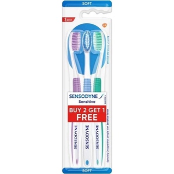 Sensodyne Sensitive soft 3 ks