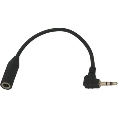 Royal Кабел Royal CABLE-STEREO JACK 2.5-3.5MM, от 1x 3.5mm TRS(ж) към 1x 2.5mm TRS(м), 0.2m, черен