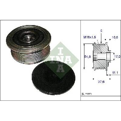Předstihová spojka Schaeffler INA 535 0123 10