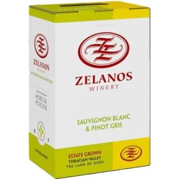 Zelanos Winery Zelanos White box - бяло вино 3L