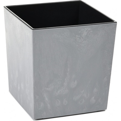Harasim Plastový květináč Juka eco beton efekt 250x250 mm šedý beton