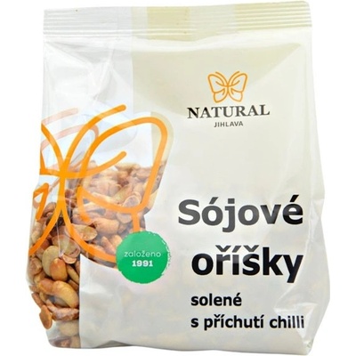 NATURAL JIHLAVA Sójové oriešky solené 150 g